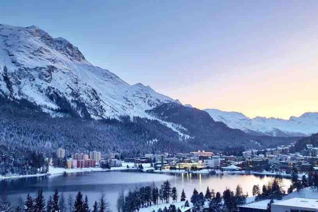 Ferienapartment In Bestlage In Sankt Moritz Екстериор снимка